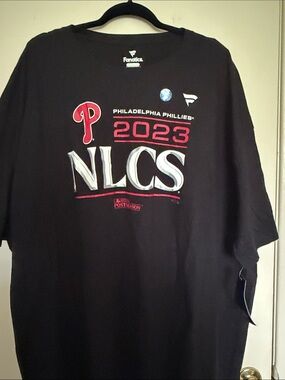 Fanatics Black Philadelphia Phillies 2023 NLCS Graphic Tee